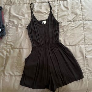 h&m black romper